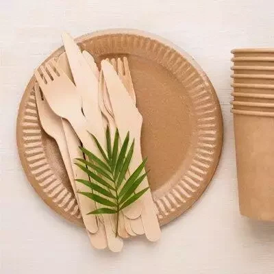 Wooden Disposible Biodegradable (Bagasse) - Image 4